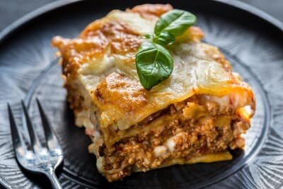 Beef Lasagne for 2