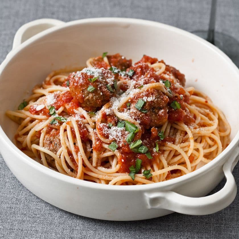 Italian Meatballs & Spaghetti For 2 — photo 1 of 2