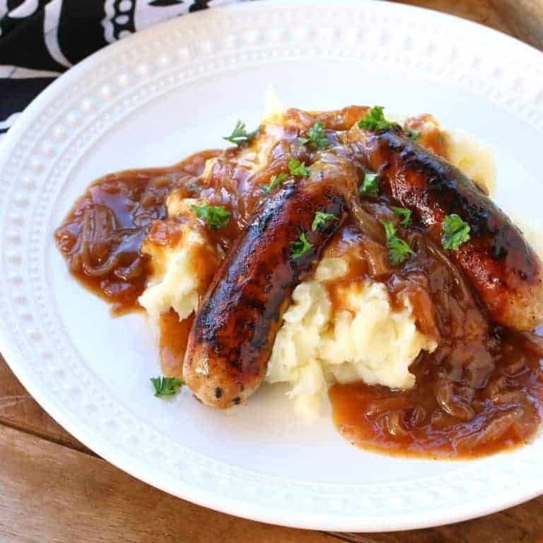 Beef Bangers and Mash — photo 1 of 1